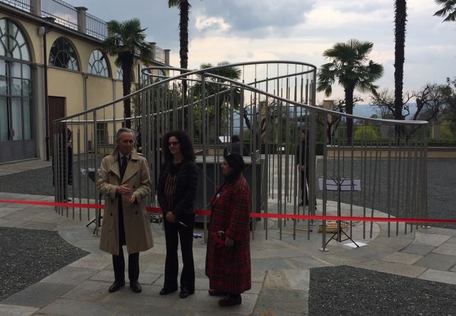 Pistoletto Padre e Figlio, un’opera inedita “suona”   VIDEO
