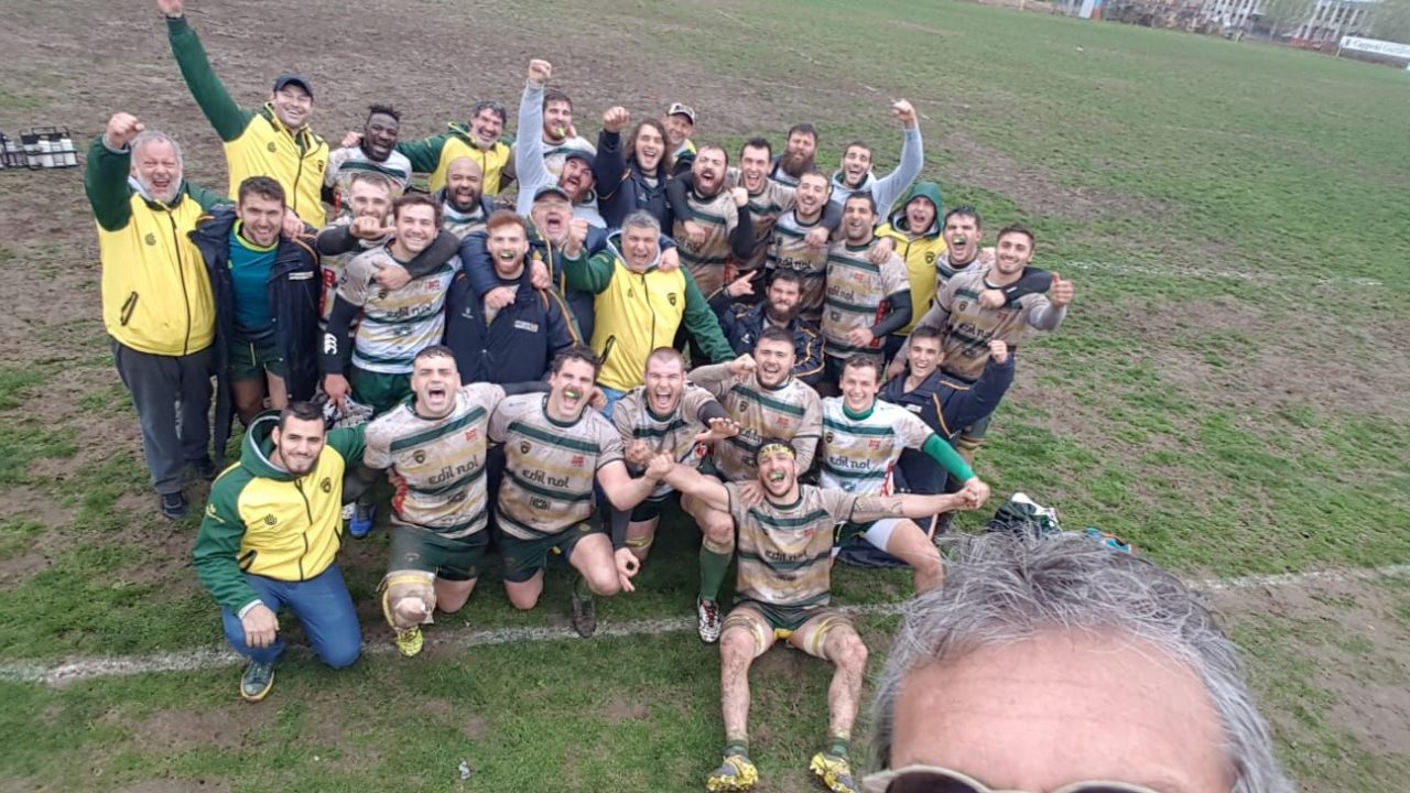Edilnol Biella Rugby festeggia storica salvezza in A