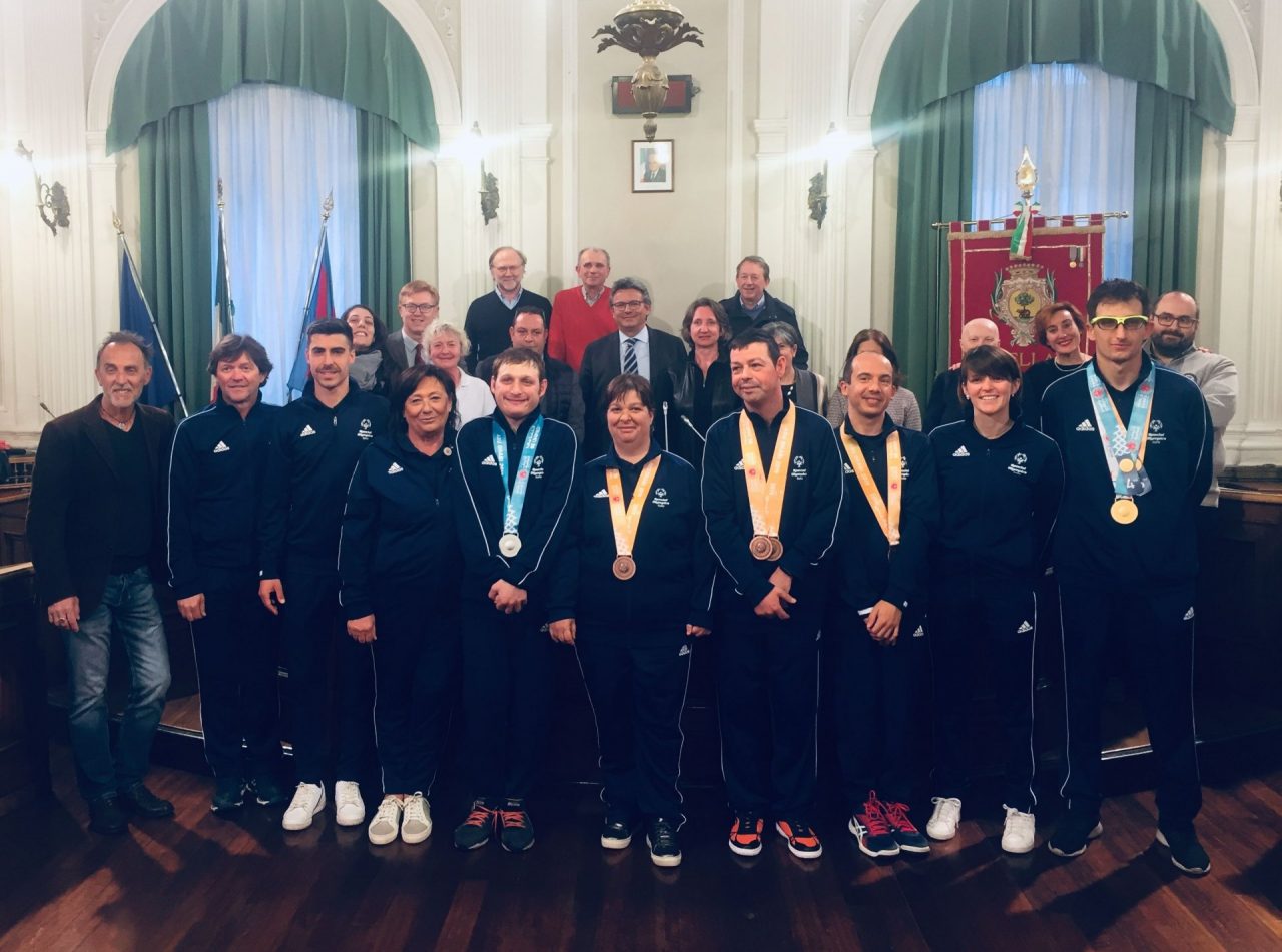 Special Olympics, parata di medaglie in Comune