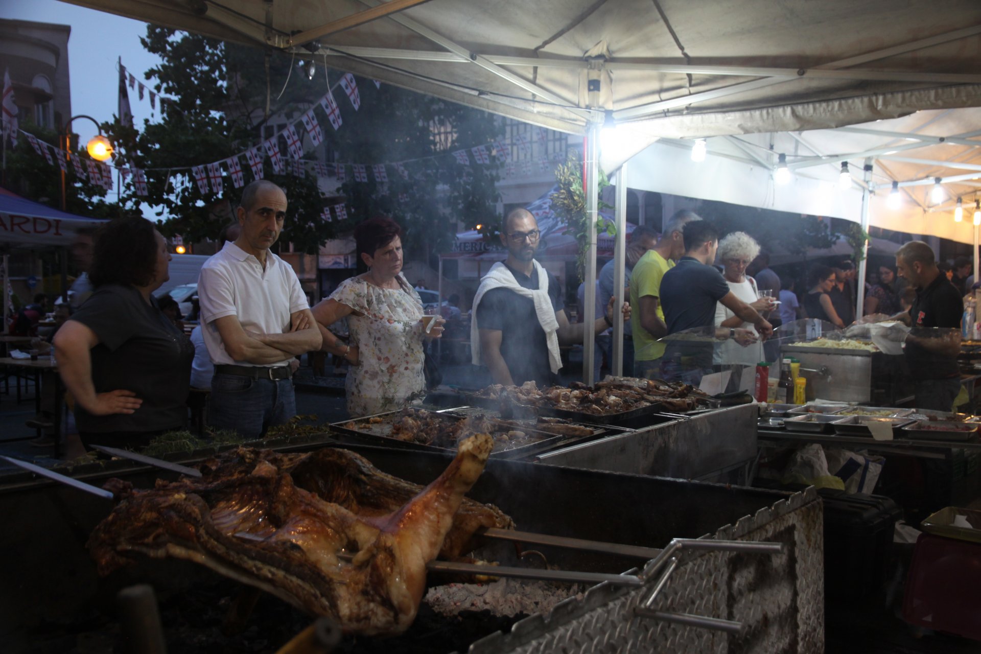 Street food in Via La Marmora