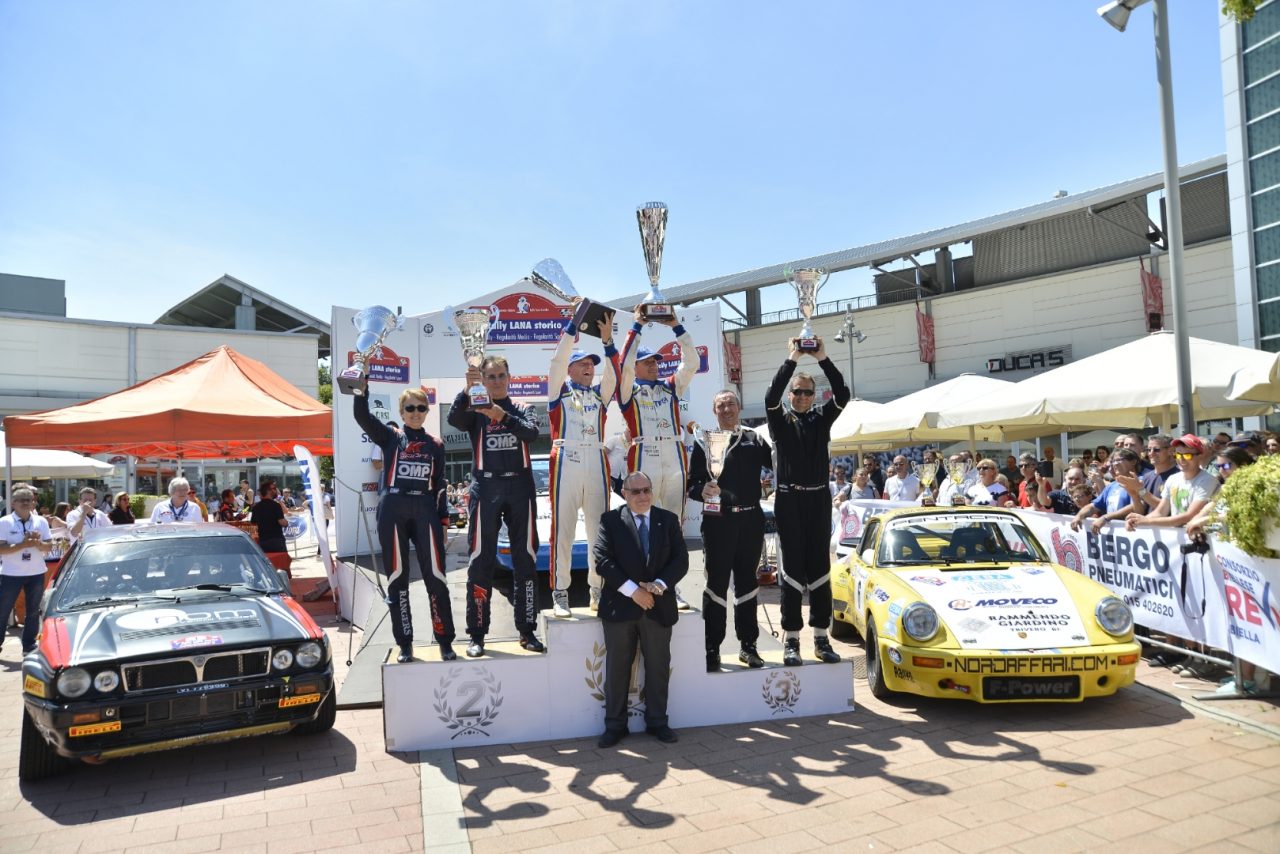 9° Rally Lana Storico: Da Zanche e De Luis, vittoria per un secondo