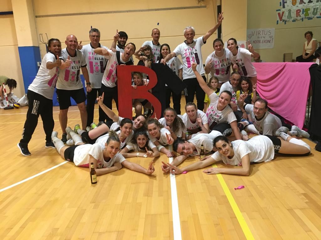 Volley, Virtus Biella in trionfo: è in B1! VIDEO