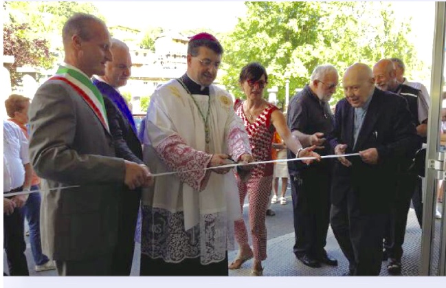 Portula, il Vescovo all’inaugurazione dell’emporio solidale