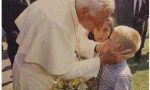 Baciato a otto anni dal Papa Santo