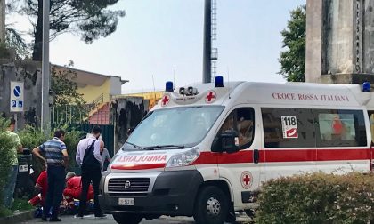 Incidente in viale Macallè, motociclista in ospedale FOTO