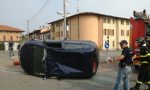 Carambola tra auto: Trossi bloccata alla rotonda di Savagnasco FOTO