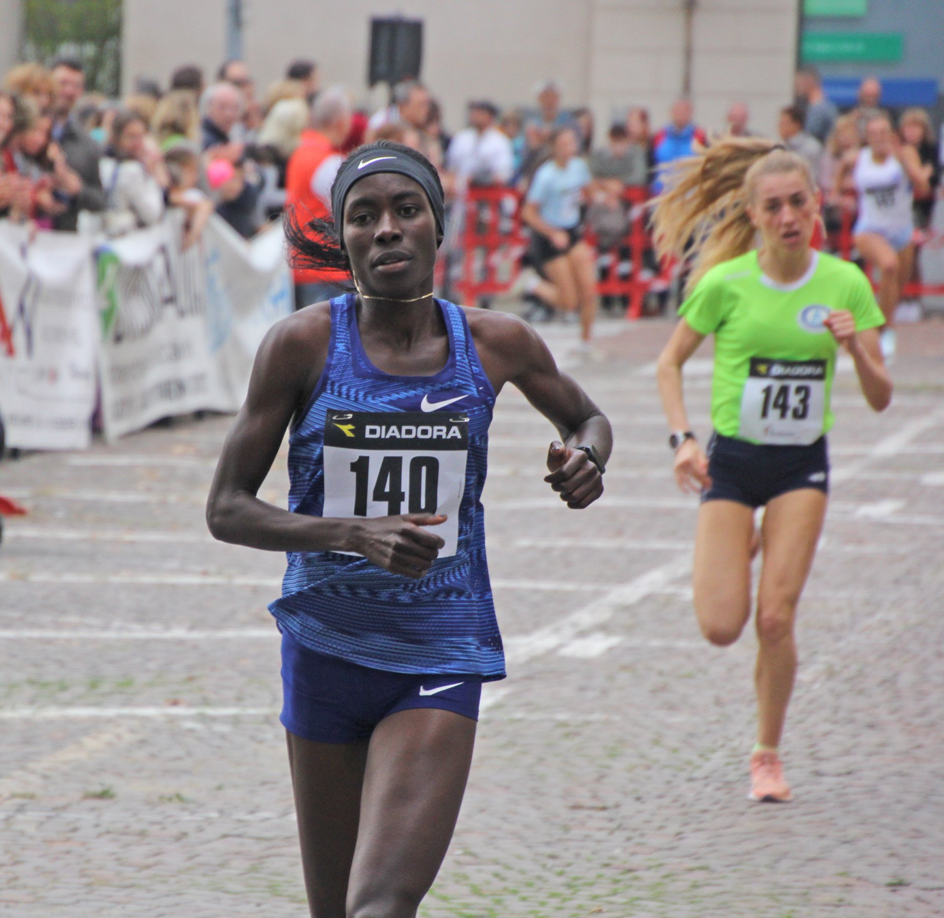 Margaret Chelimo vincitrice miglio top