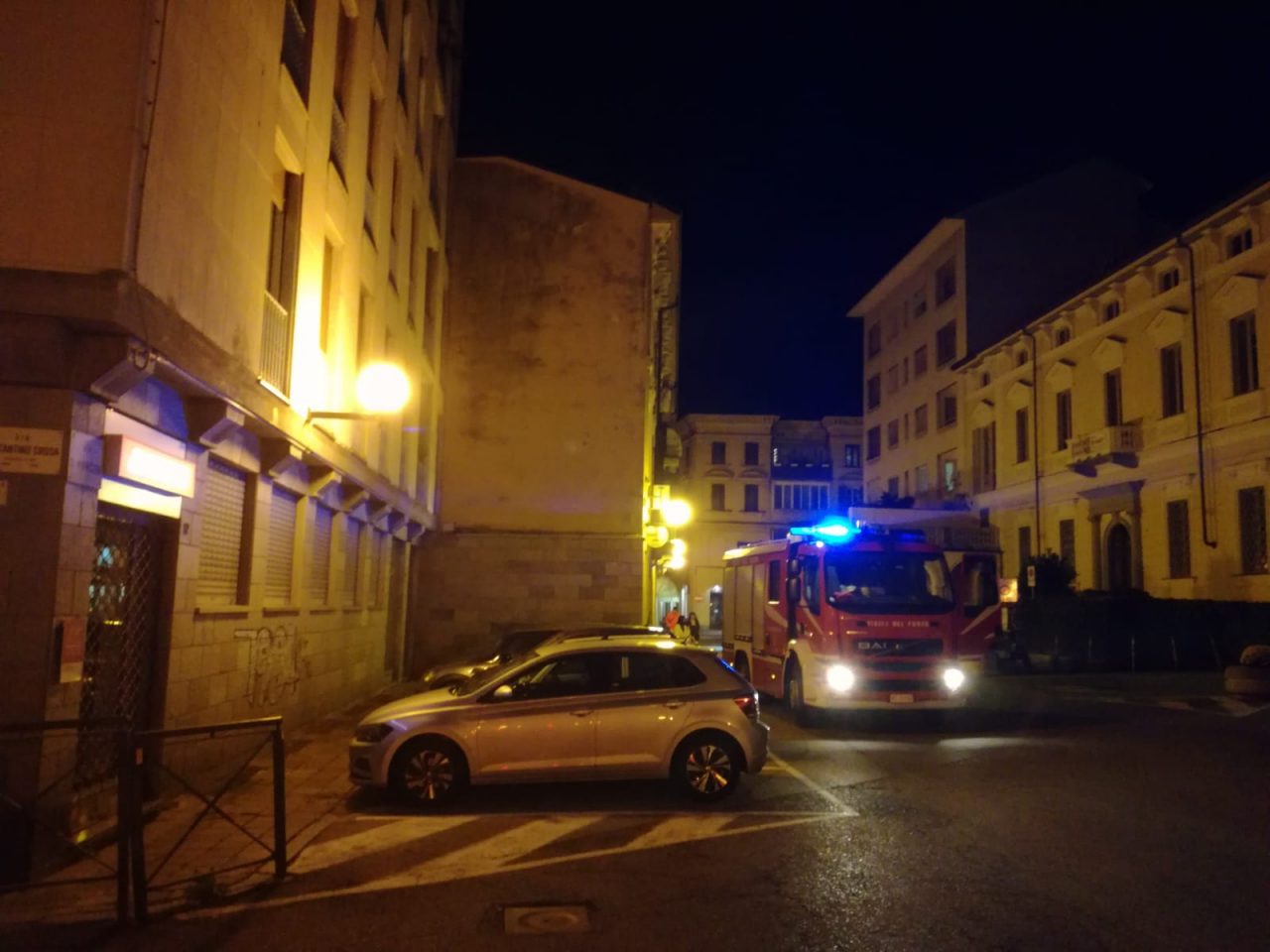 Fuga di gas in un alloggio del centro di Biella. Intervengono i Vigili del fuoco