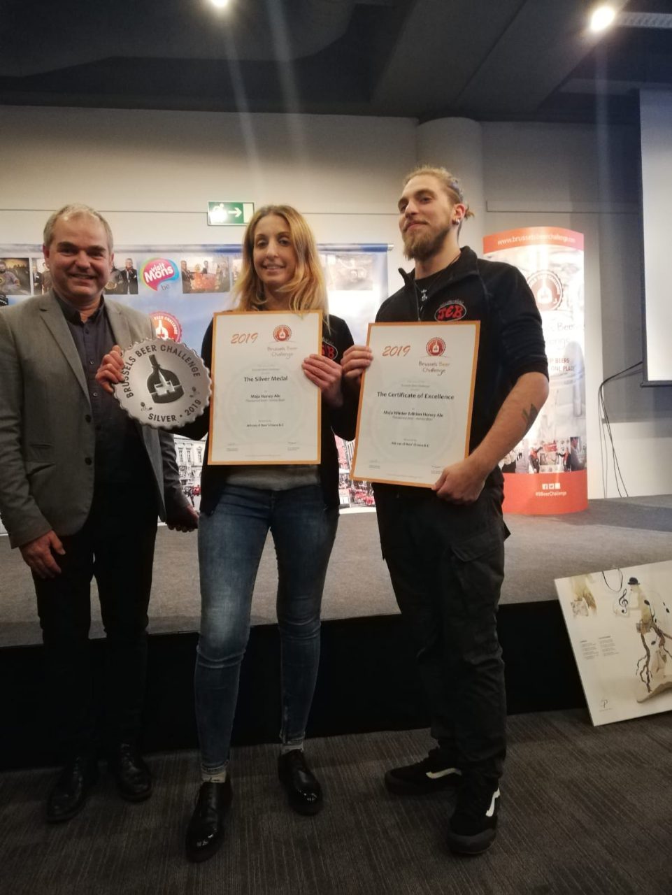 Jeb, due birre premiate in Belgio