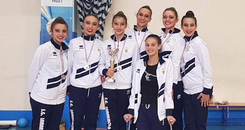 bonprix – La Marmora, farfalle biellesi di ritmica in casa per l’Interregionale  Specialità Gold
