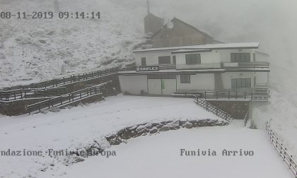 Prima neve sulle montagne biellesi FOTO