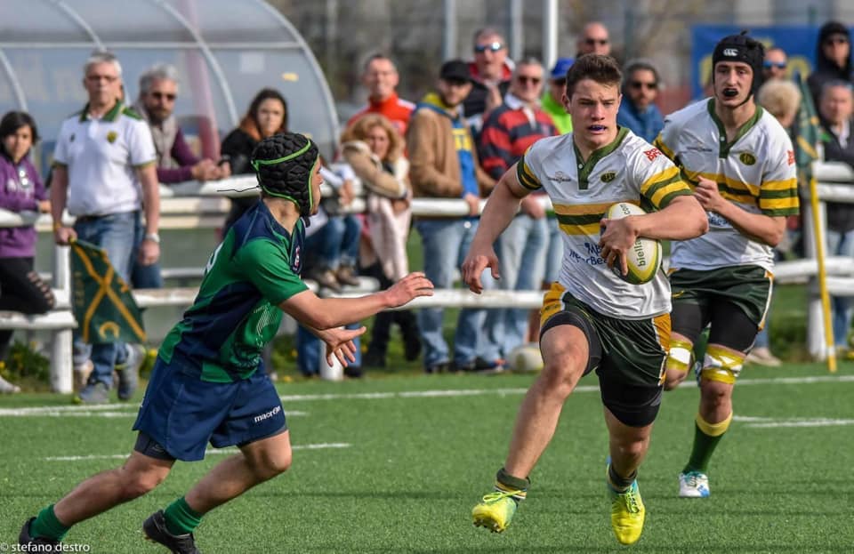 Biella Rugby, Pietro Rodina in azzurro contro l’Ireland