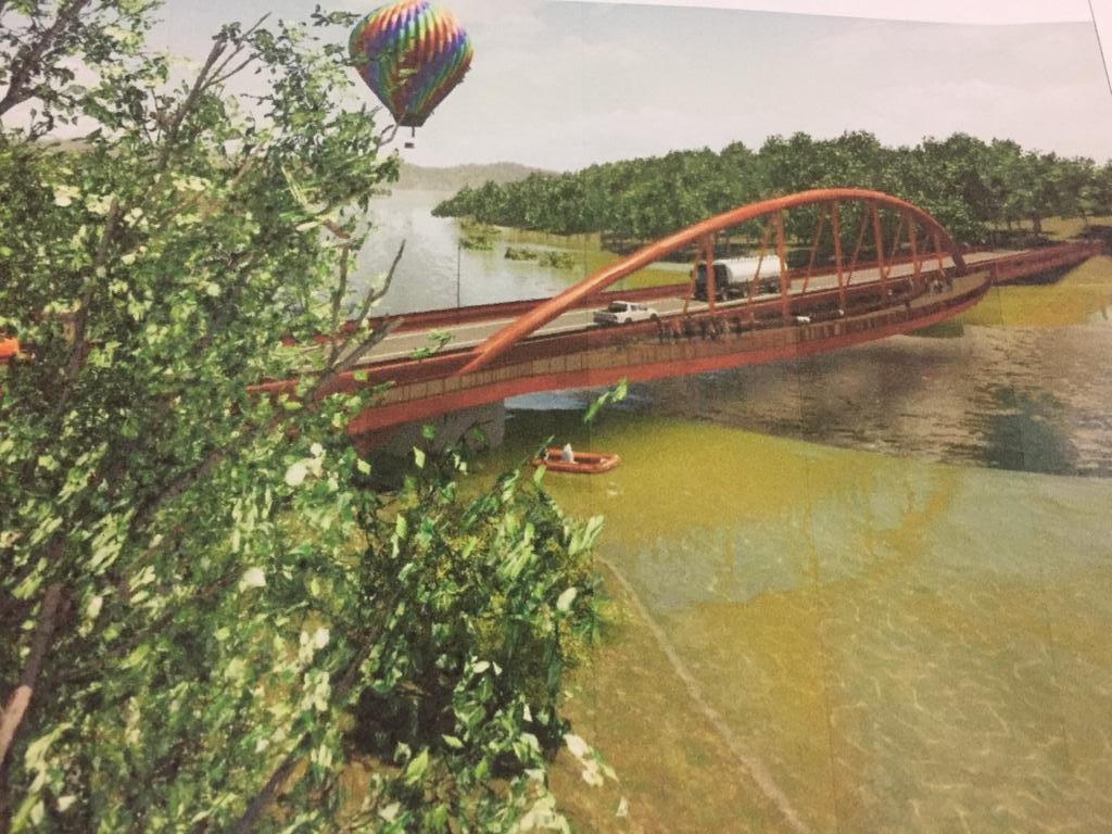 Il progetto del nuovo ponte sul torrente Cervo