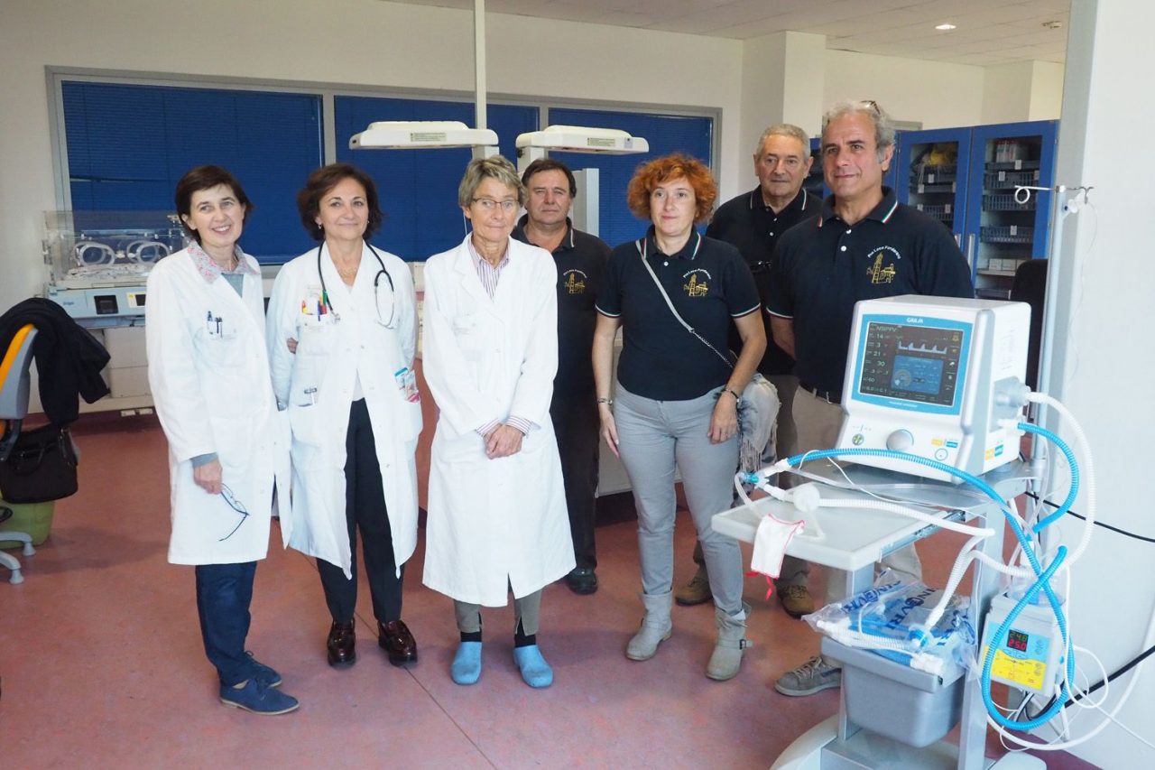 Ventilatore neonatale donato dalla Pro loco all’Asl