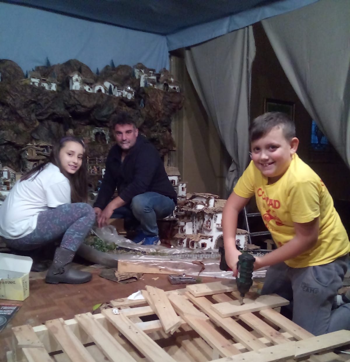 Un presepe dedicato alle scuole della città