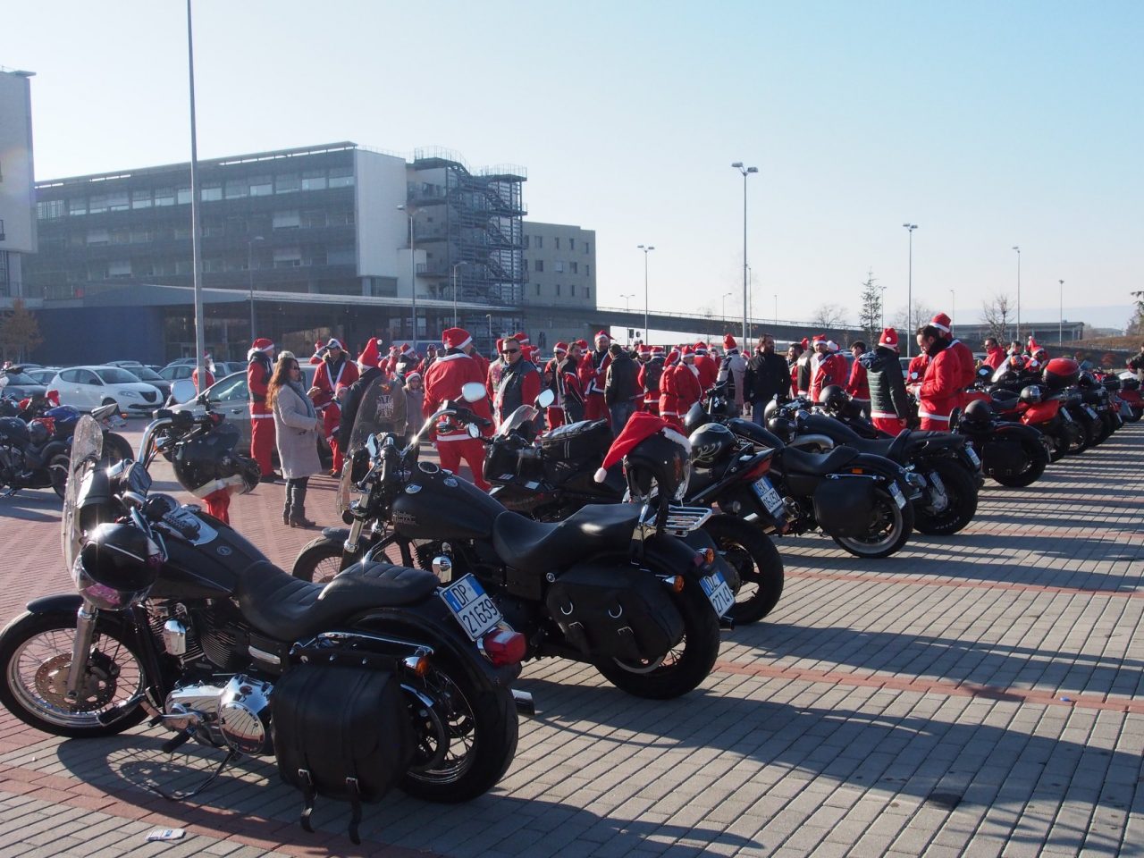 Più di 200 “Babbi Natale in moto” fino all’ospedale