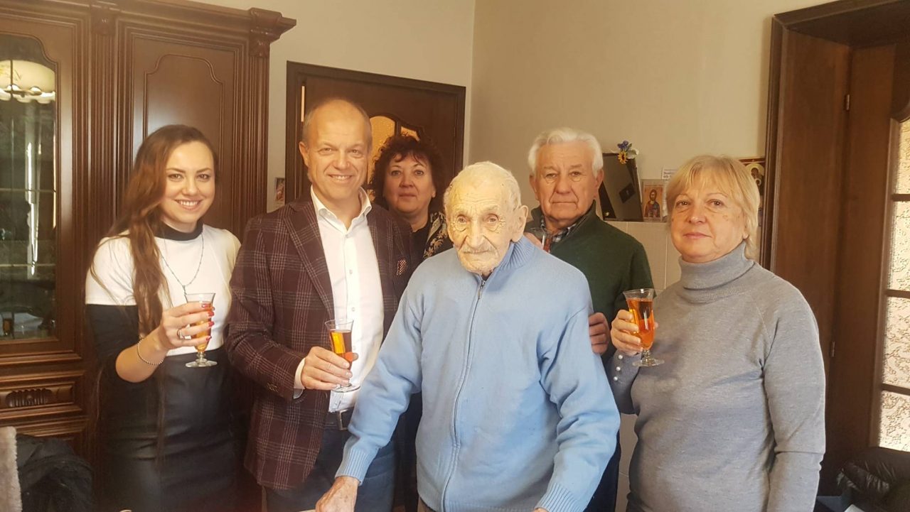 Tanti auguri all’ultracentenario Antonio Ramella Paia