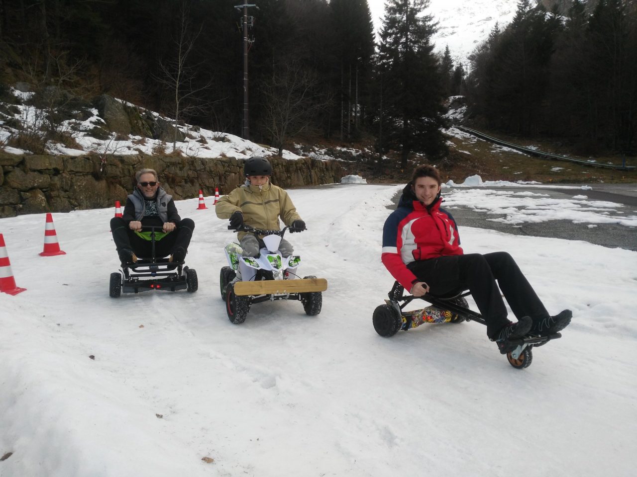 Capodanno a Biella su pattini e mini quad, ecco piste e percorsi aperti