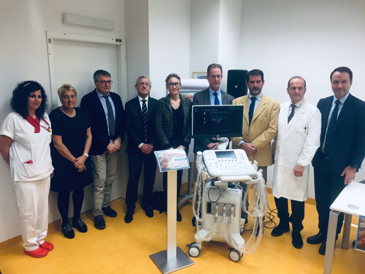Fondazione Tempia e Menabrea donano ecografo per pediatria