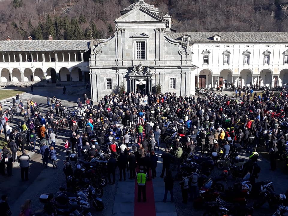 Oropa, quasi 500 motociclisti per la benedizione