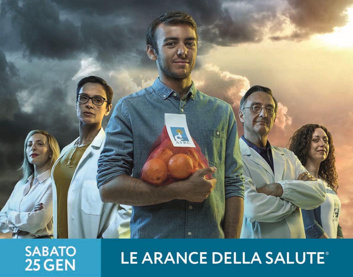 Le Arance della Salute dell’Airc sabato in cinque piazze