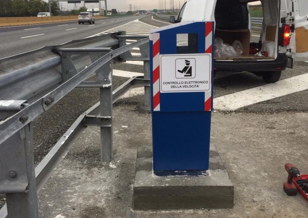 Due nuovi autovelox sulla Torino-Milano