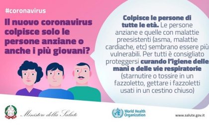 Coronavirus, domande e risposte