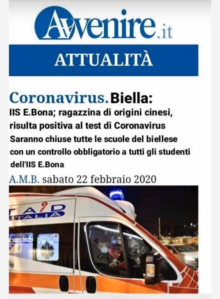 “Focolaio” al Bona, la bufala corre in chat