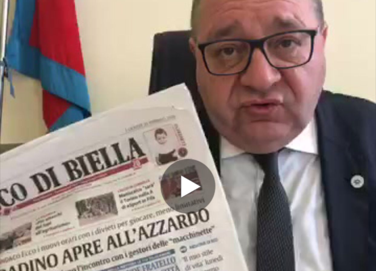 Corradino: «Parcheggi blu e gioco d’azzardo: obbligato da contratto e leggi»