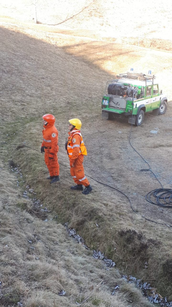 Tracciolino in fiamme