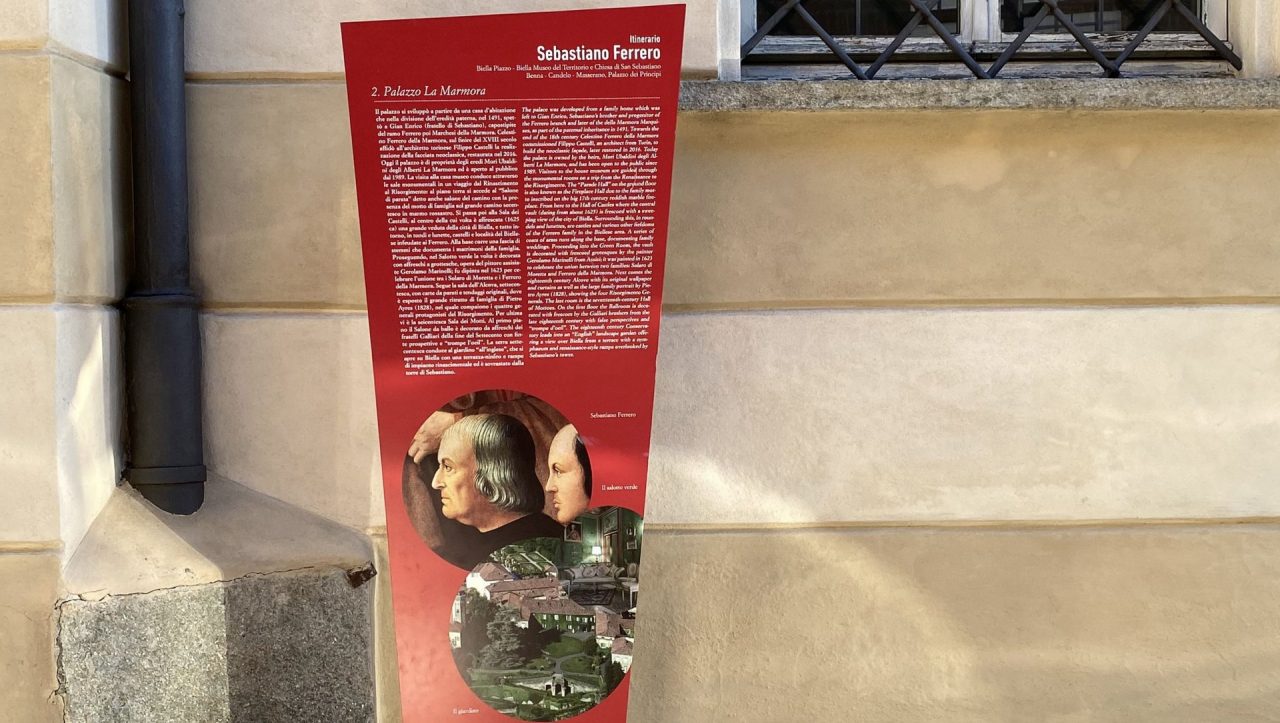 Arredo urbano: posati al Piazzo i primi totem turistici