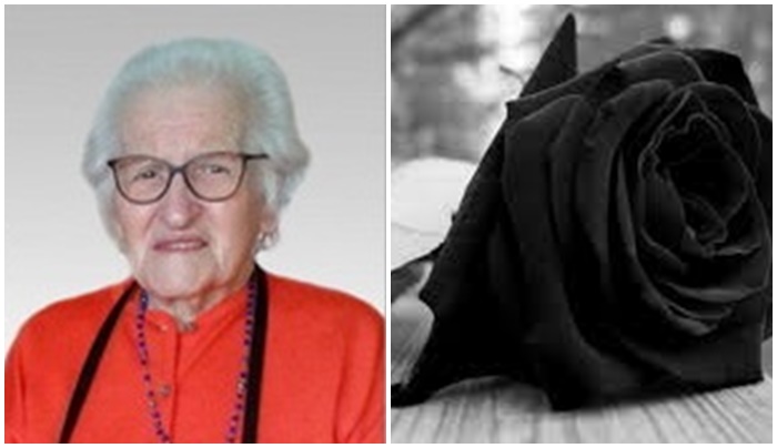 Muore a 101 anni Maria Sacchet