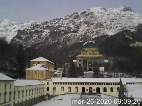 Oropa, è tornata la neve: guardate queste bellissime immagini