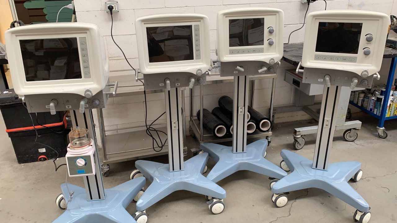 Azienda astigiana dona all’ospedale di Biella 4 respiratori per la terapia intensiva