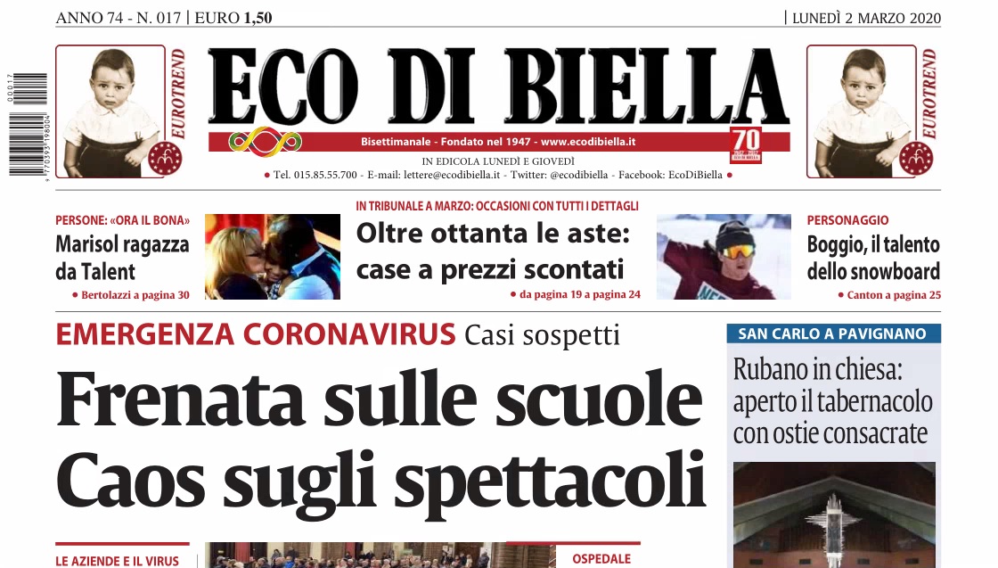 Le ottanta case all’asta nel mese di marzo al Tribunale di Biella