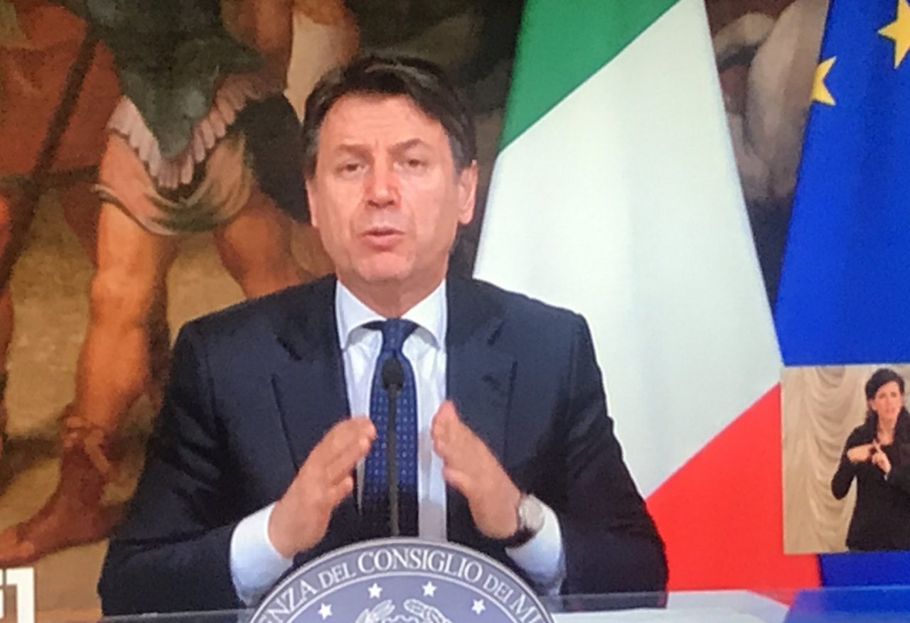 Coronavirus. Conte: “Misure prorogate fino al 13 aprile”