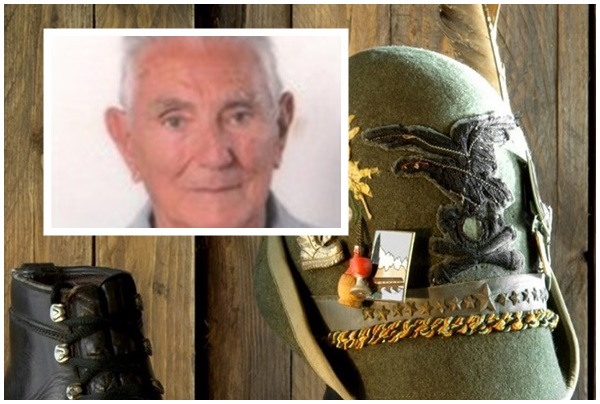 Addio all’alpino Ermanno Boldori