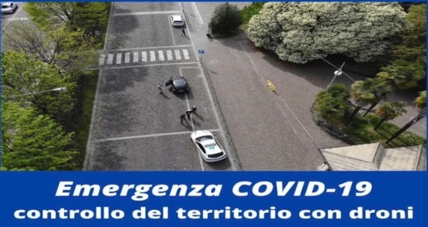 Un drone sorvola Biella a caccia di furbetti. “Lo utilizzeremo anche nei prossimi giorni” – VIDEO