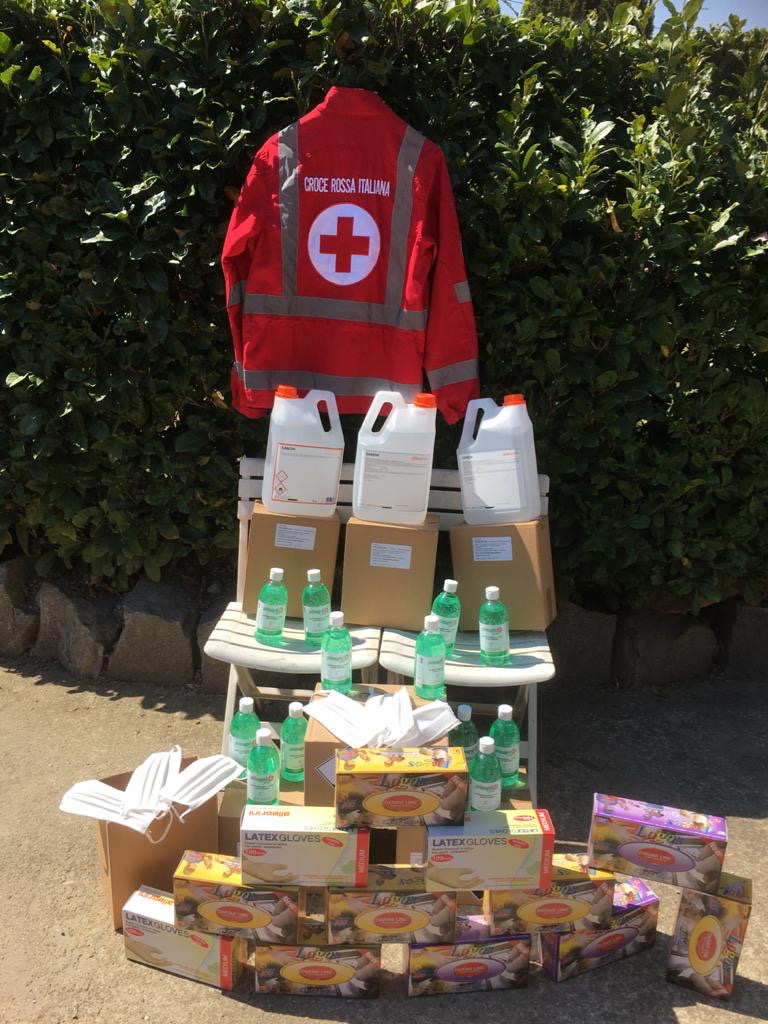 Il circolo Pd di Cossato ha raccolto fondi per la Croce Rossa