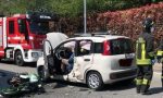 Grave al Cto il motociclista che si è schiantato contro un'auto a Cossato