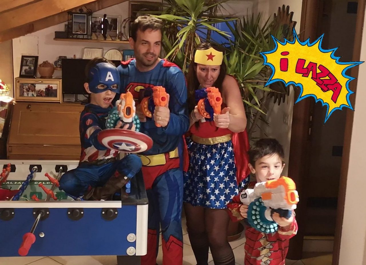 La famiglia Lazza, star del web