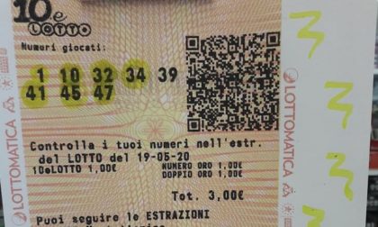 Gioca tre euro e ne vince 5mila