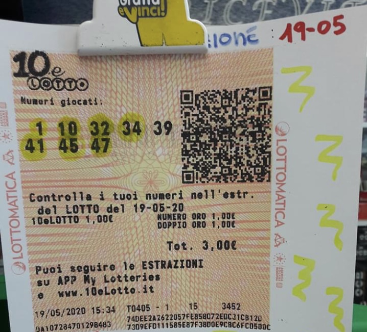 Gioca tre euro e ne vince 5mila
