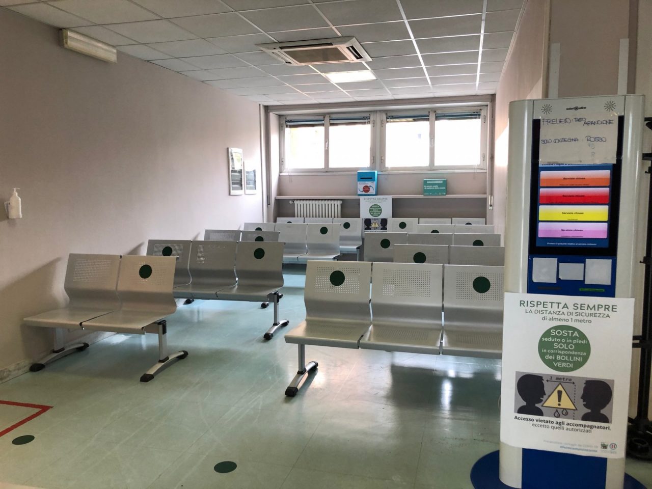 Centro prelievi, si accede solo con prenotazione