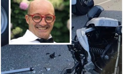 Addio al commerciante di Biella morto nello schianto in moto