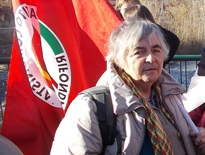Rifondazione Comunista in lutto, è morta Giuseppina Bianchi