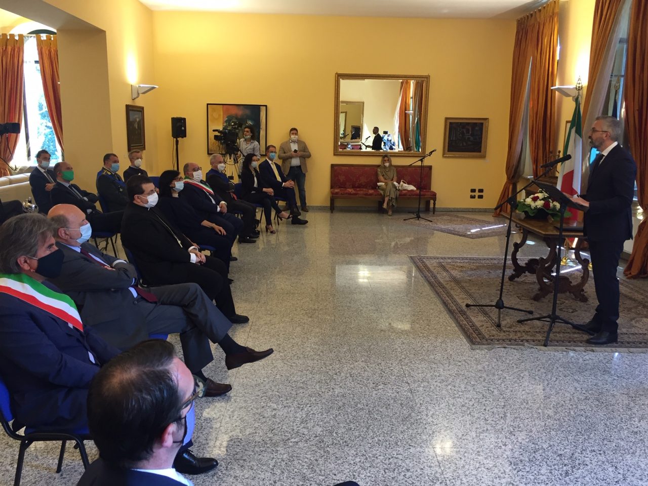 Biella ricorda le vittime del coronavirus