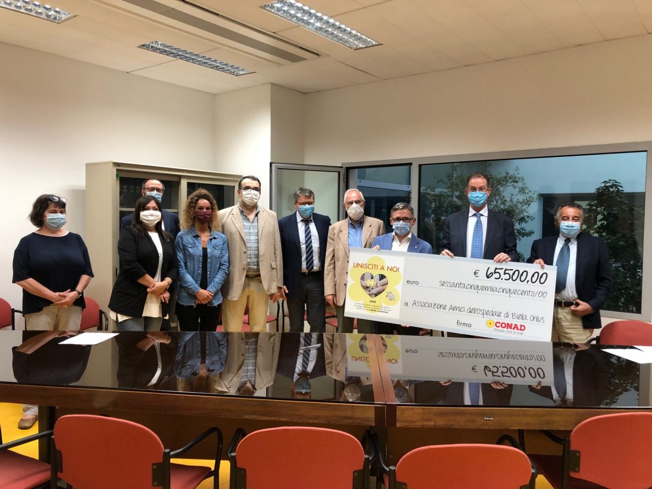 Conad, campagna solidale per l’ospedale di Biella da 65.500 euro