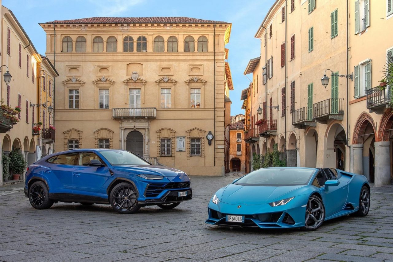 Biella scelta per la pubblicità Lamborghini