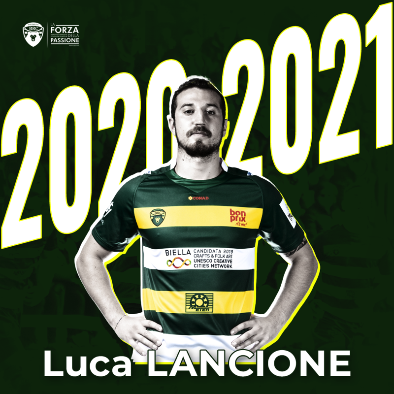 Biella Rugby, confermato l’utility back Luca Lancione